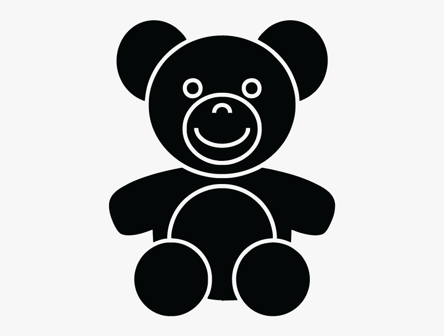 Teddy Bear Free Icons Easy To Download And Use Black - Icon, Transparent Clipart