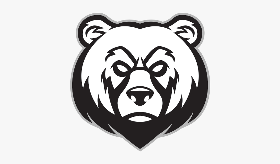 Polar Bear Grizzly Bear Clip Art - Angry Bear Logo Png, Transparent Clipart