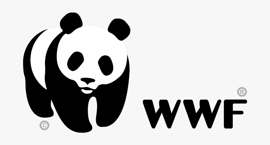 Art,black And - World Wildlife Foundation, Transparent Clipart