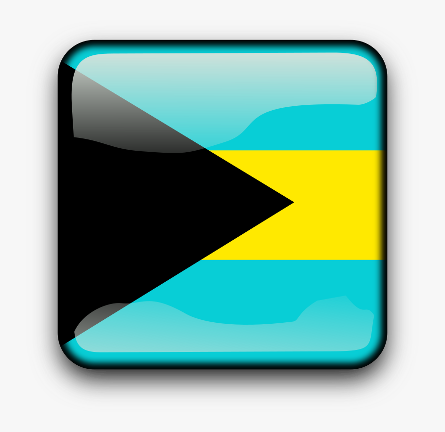 Country Flag - Flag Of The Bahamas, Transparent Clipart