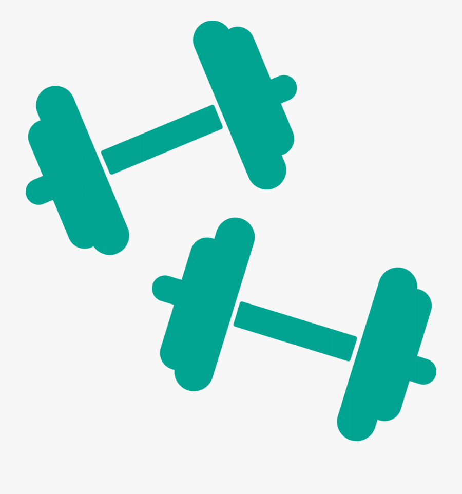 Clip Art Dumbbells Clip Arts For - Weights Ymca, Transparent Clipart
