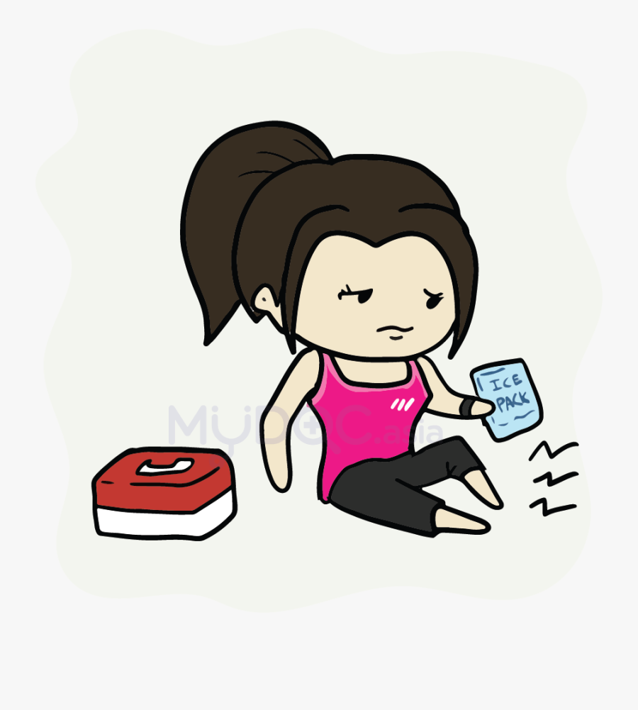 How Much Of Exercise Is Too Much - Cartoon, Transparent Clipart