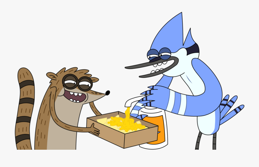 Nachos Vector Cheese Cartoon Svg Library Library - Mordecai And Rigby Nachos, Transparent Clipart