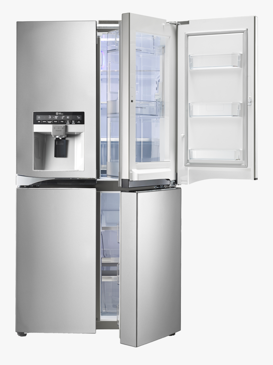 מקרר Lg 4 דלתות, Transparent Clipart