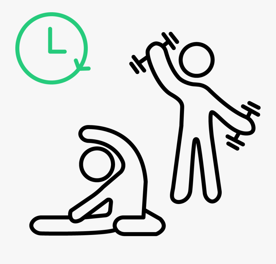 Workout Your Way, Transparent Clipart