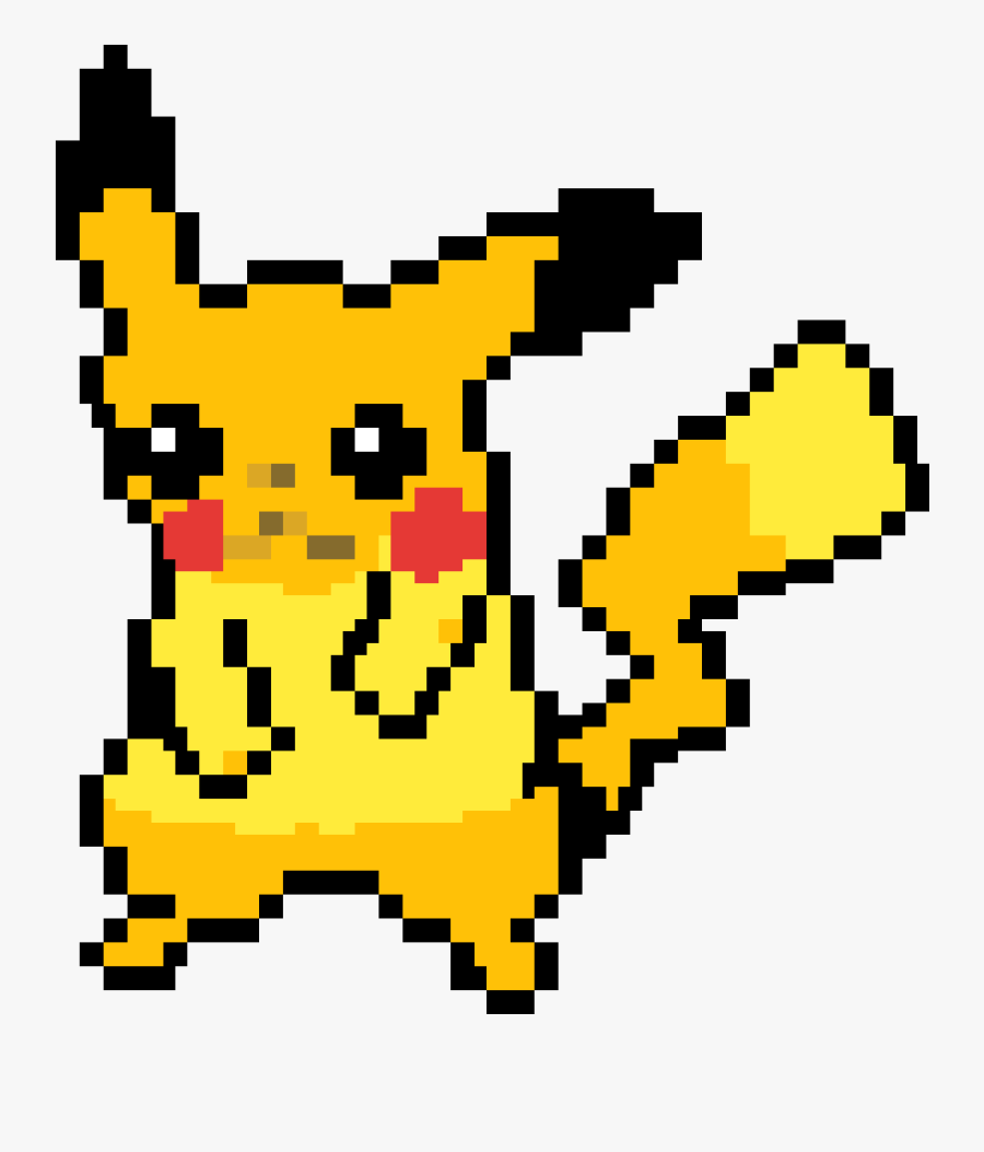 Pikachu Sprite Video Games Raichu Gif - Pokemon Pikachu Pixel Gif, Transparent Clipart