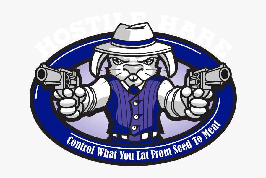 Hostile Hare - Illustration, Transparent Clipart