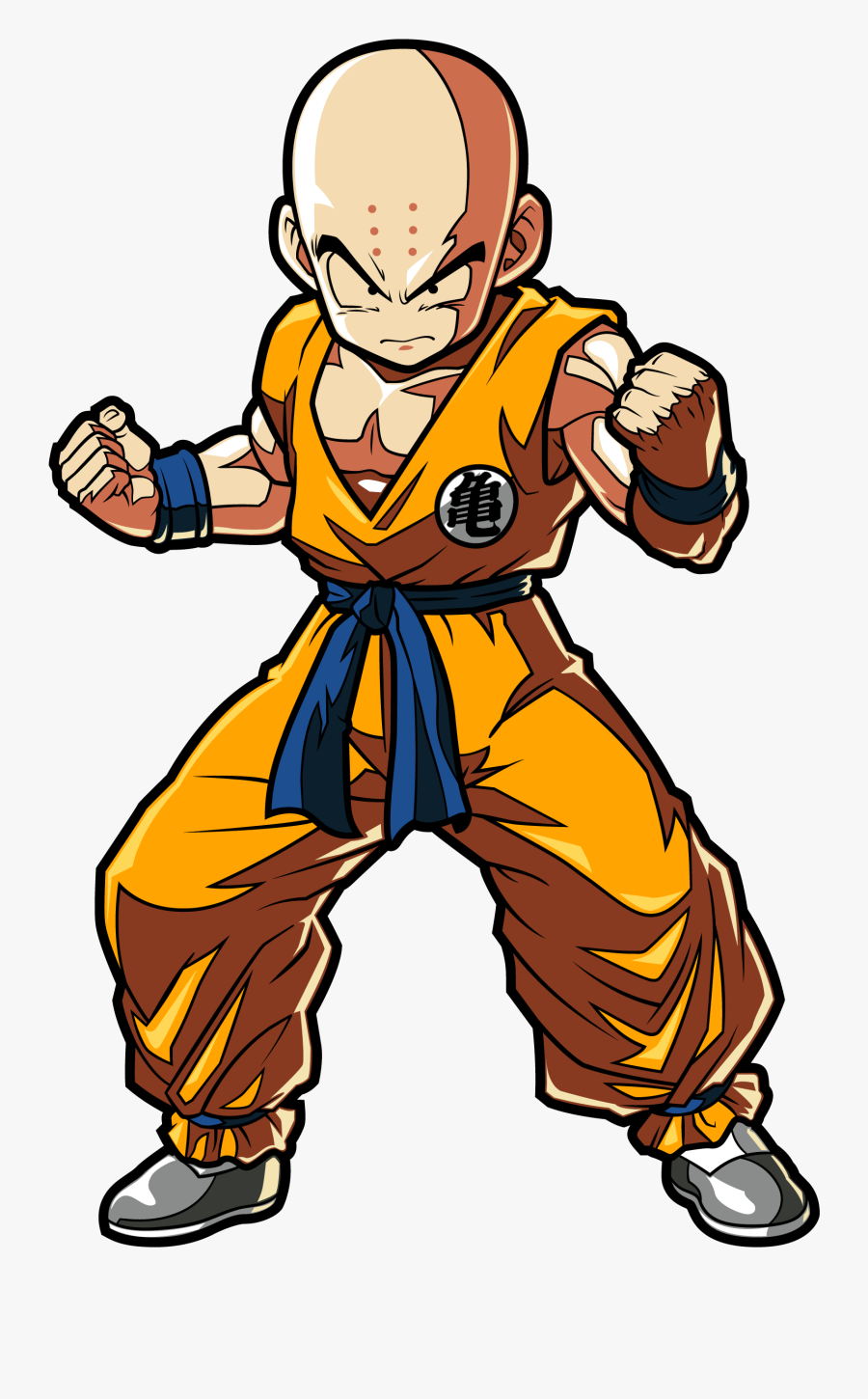 Krillin Figpin, Transparent Clipart