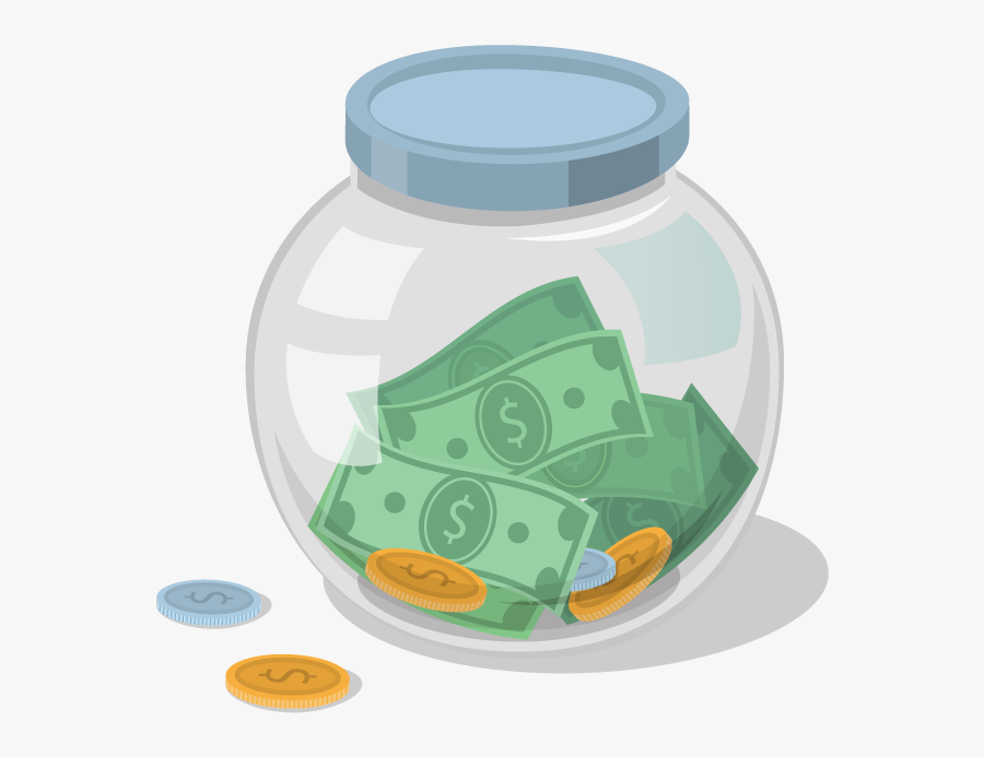Money Jar Clip Art , Png Download - Money Jar Clipart, Transparent Clipart