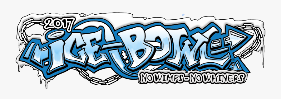Graffiti Ice Font, Transparent Clipart