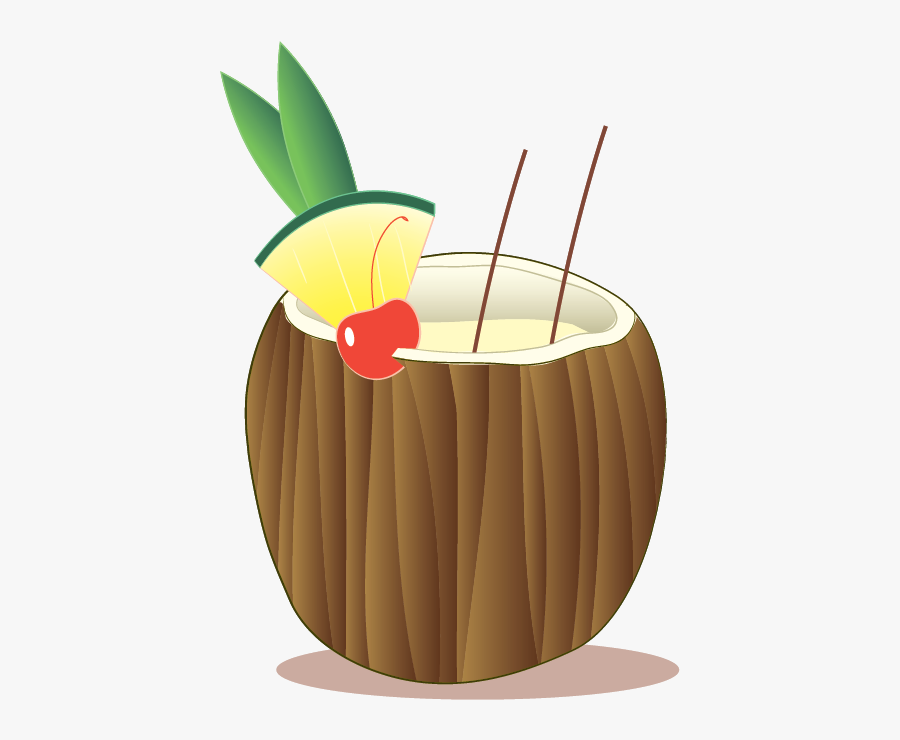 Coconut Drink - Pina Colada Png Clipart, Transparent Clipart