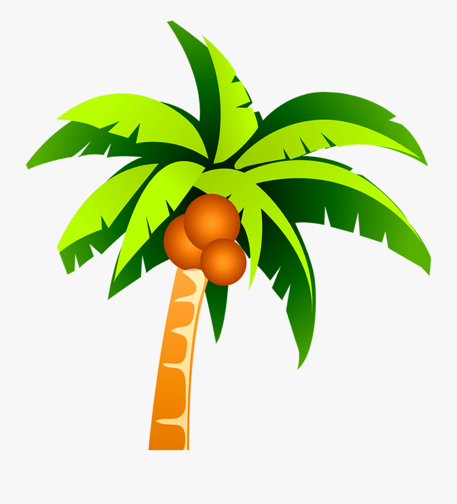 Coconut Tree Clip Art - Coconut Tree Vector Png, Transparent Clipart