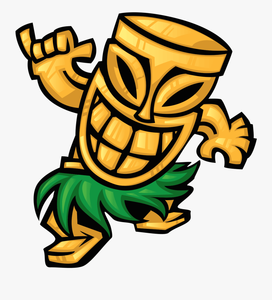 Squeaky Mobile Detail - Hawaii Tiki Png, Transparent Clipart