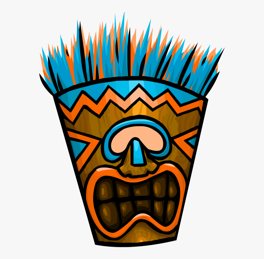 Ourclipart Pin - Tiki Mask Png Hd, Transparent Clipart