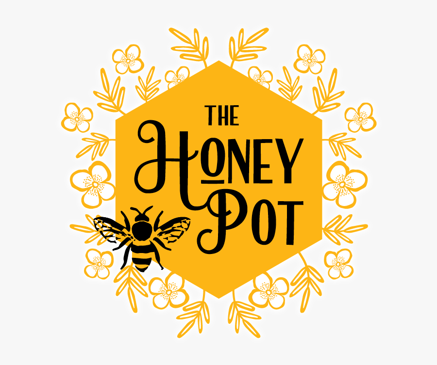 Bees Honey Pot Clip Art, Transparent Clipart