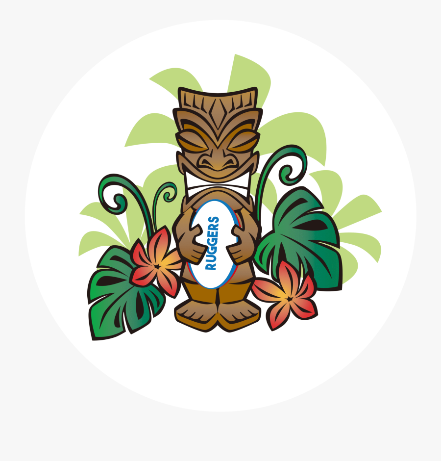 Rugby God Phone/grip Stand - Clip Art Hawaiian Tiki, Transparent Clipart