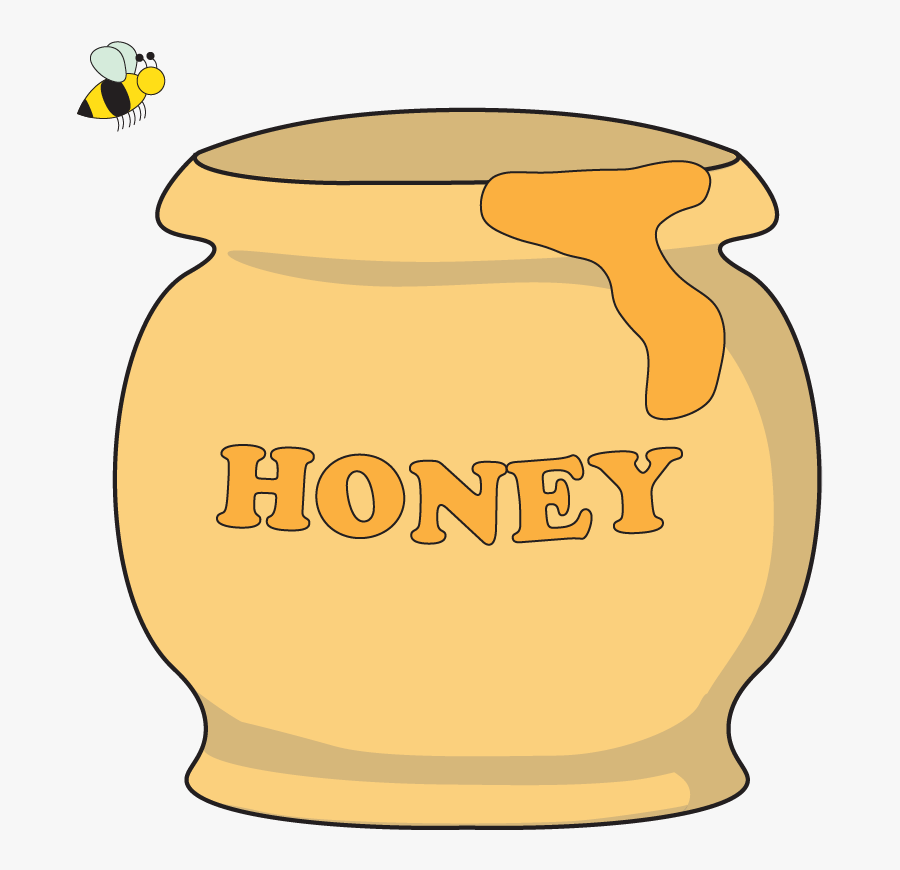 Honey Pot Png - Transparent Background Honey Pot Clipart, Transparent Clipart