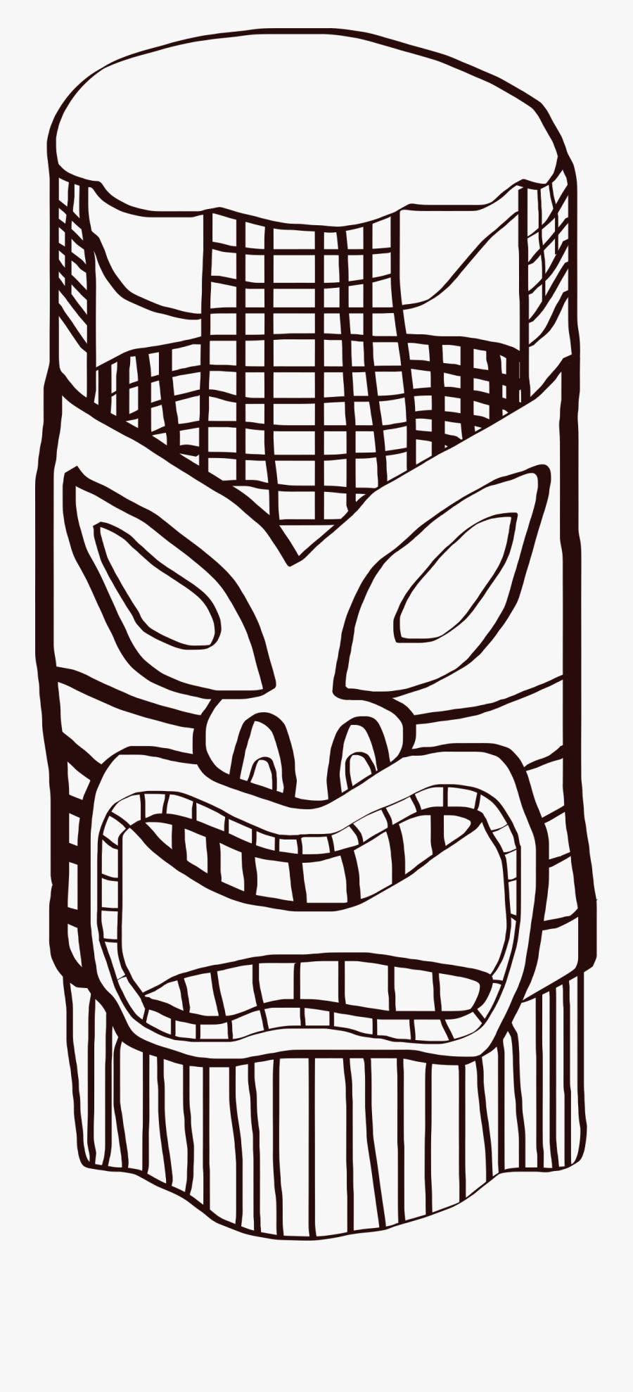 This Free Clip Arts Design Of Tiki Png - Tiki Clip Art, Transparent Clipart