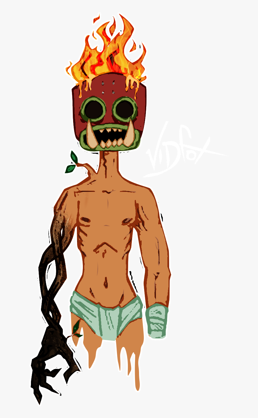 Tiki - Cartoon, Transparent Clipart