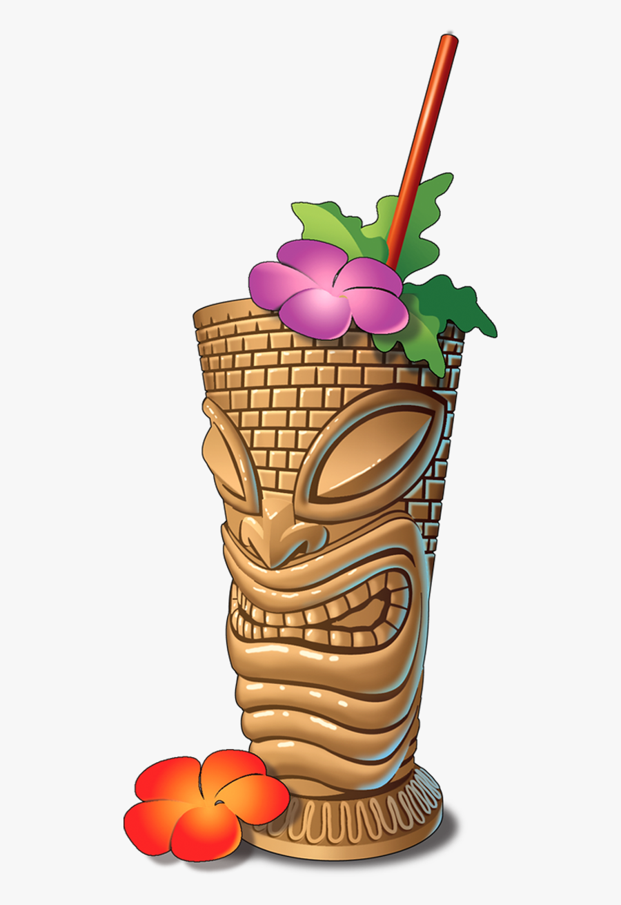 Tiki Drink Png, Transparent Clipart