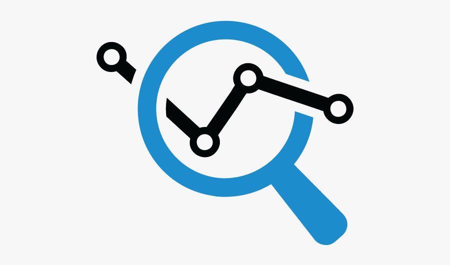 Research Magnifying Glass - Market Research Icons, Transparent Clipart