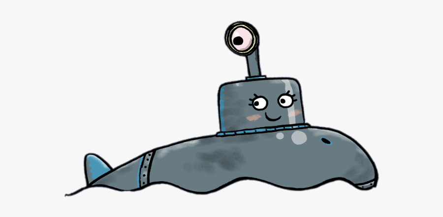 Toot Character Sasha The Submarine - Submarine Transparent, Transparent Clipart