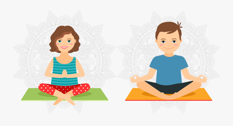 Banner Download In Schools For Children - Yoga For Children, Transparent Clipart