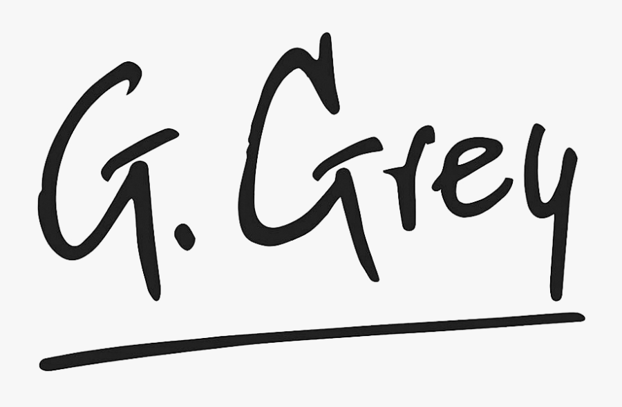 Grey Hair Salon - Calligraphy, Transparent Clipart