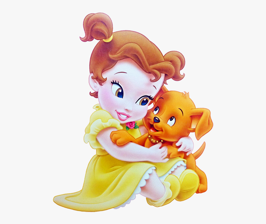 Baby Belle Disney, Transparent Clipart