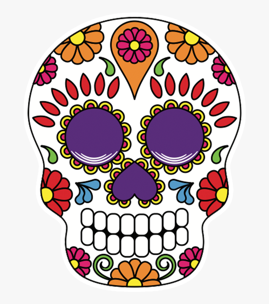 Clipart Transparent Sugar Skull, Transparent Clipart