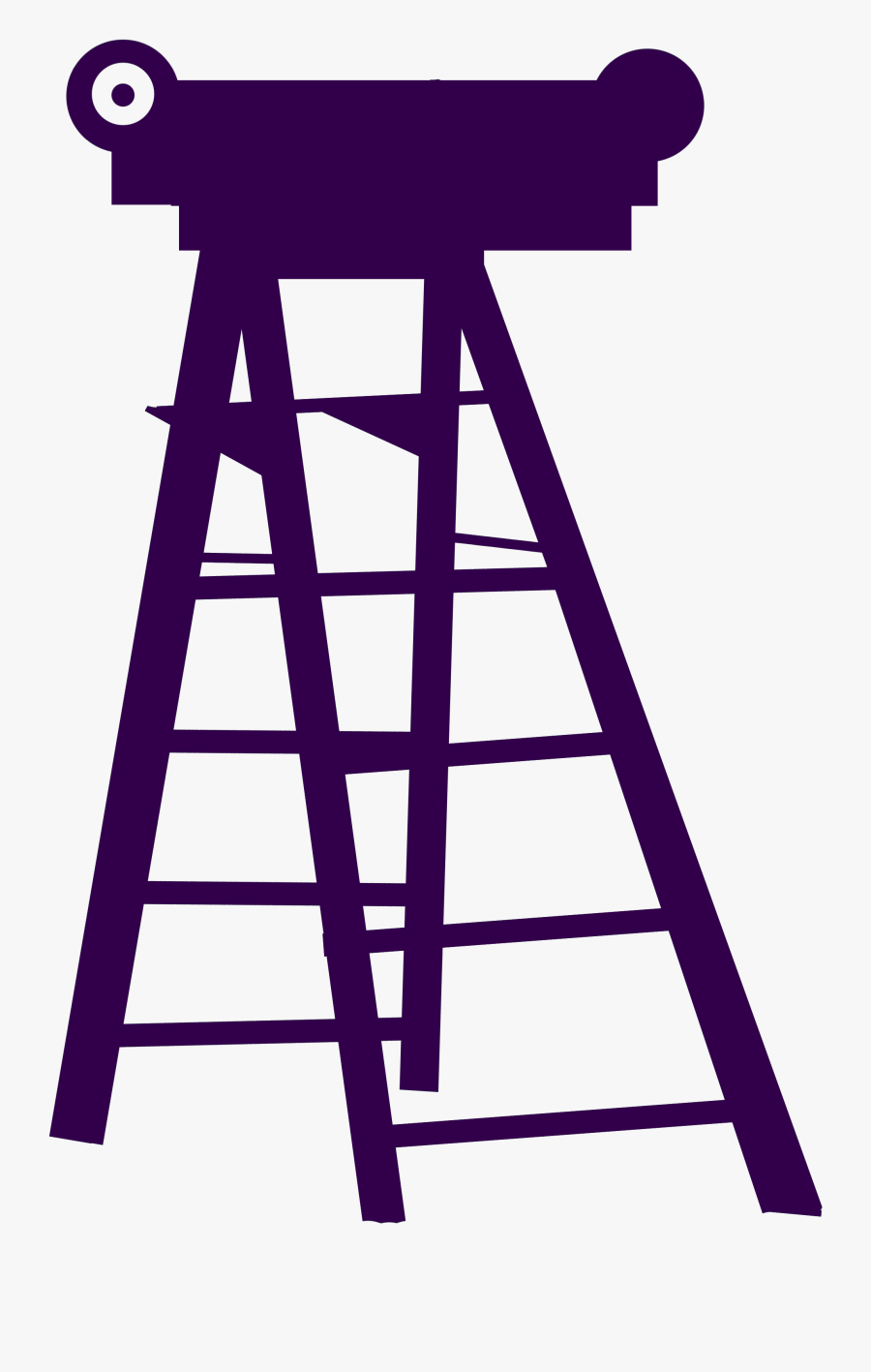 Mardi Gras Ladder Clipart, Transparent Clipart