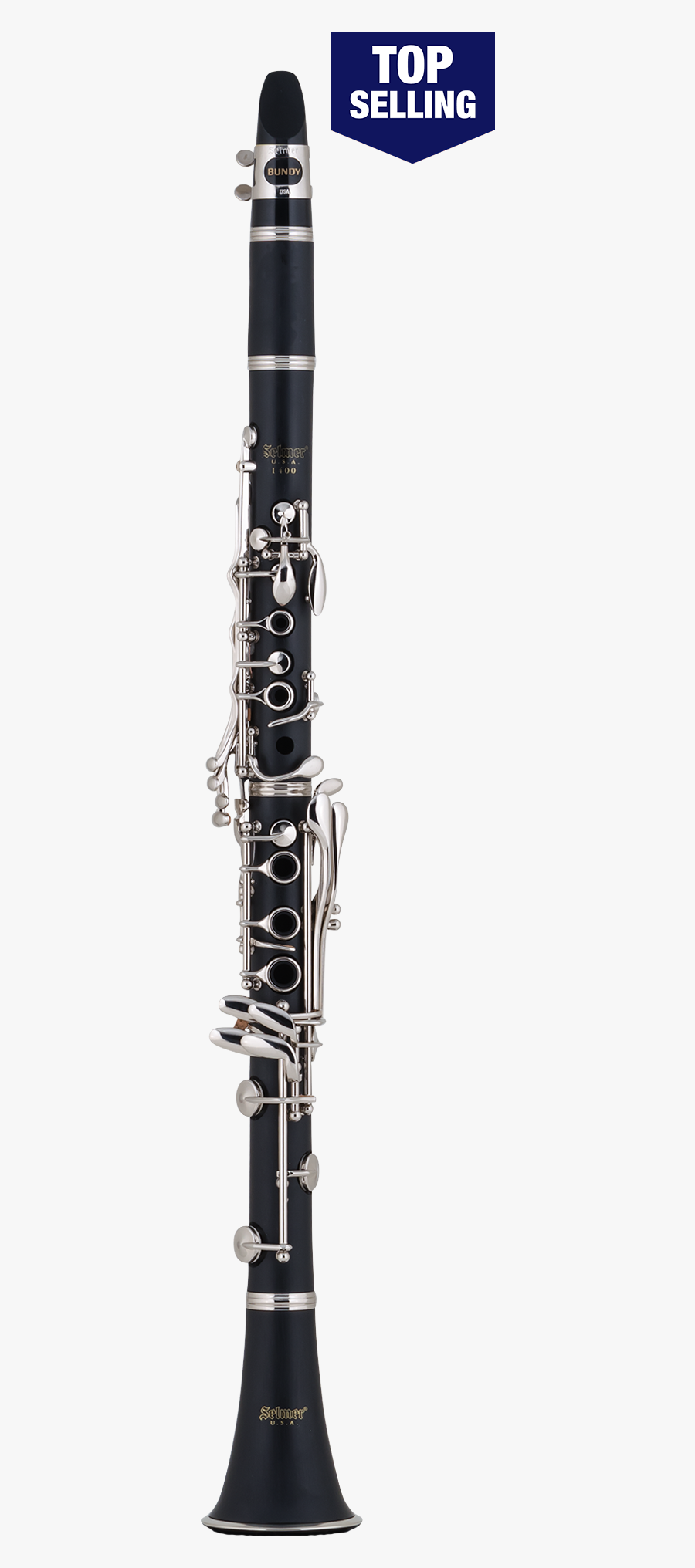 1400b Bb Selmer Clarinet - Selmer 1400b, Transparent Clipart