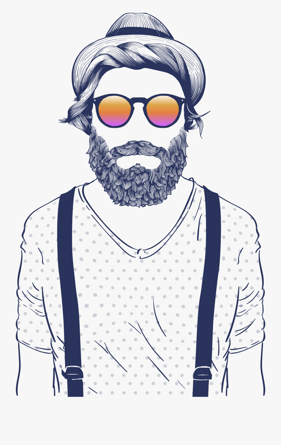 Photography Glasses Illustration Foreign Hipster Artwork - Jpg Avatar Image Admin, Transparent Clipart