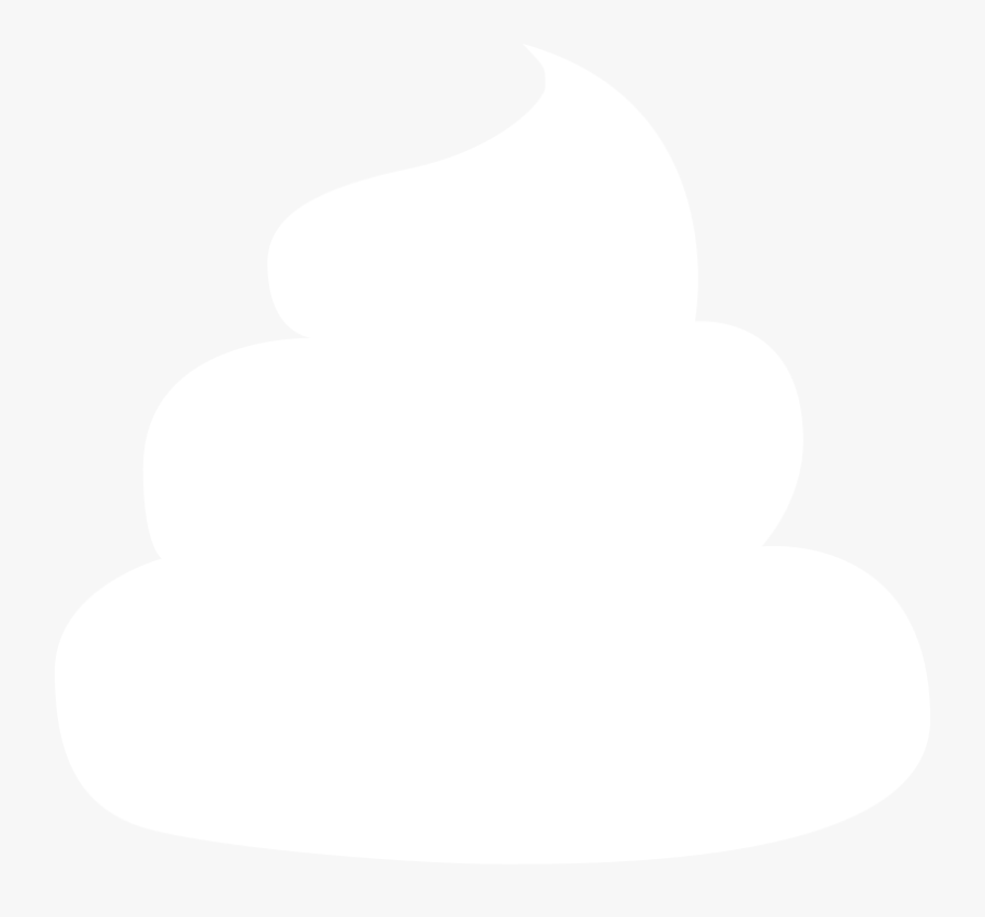 Black And White Poop Png - Poop Clip Art White Png, Transparent Clipart