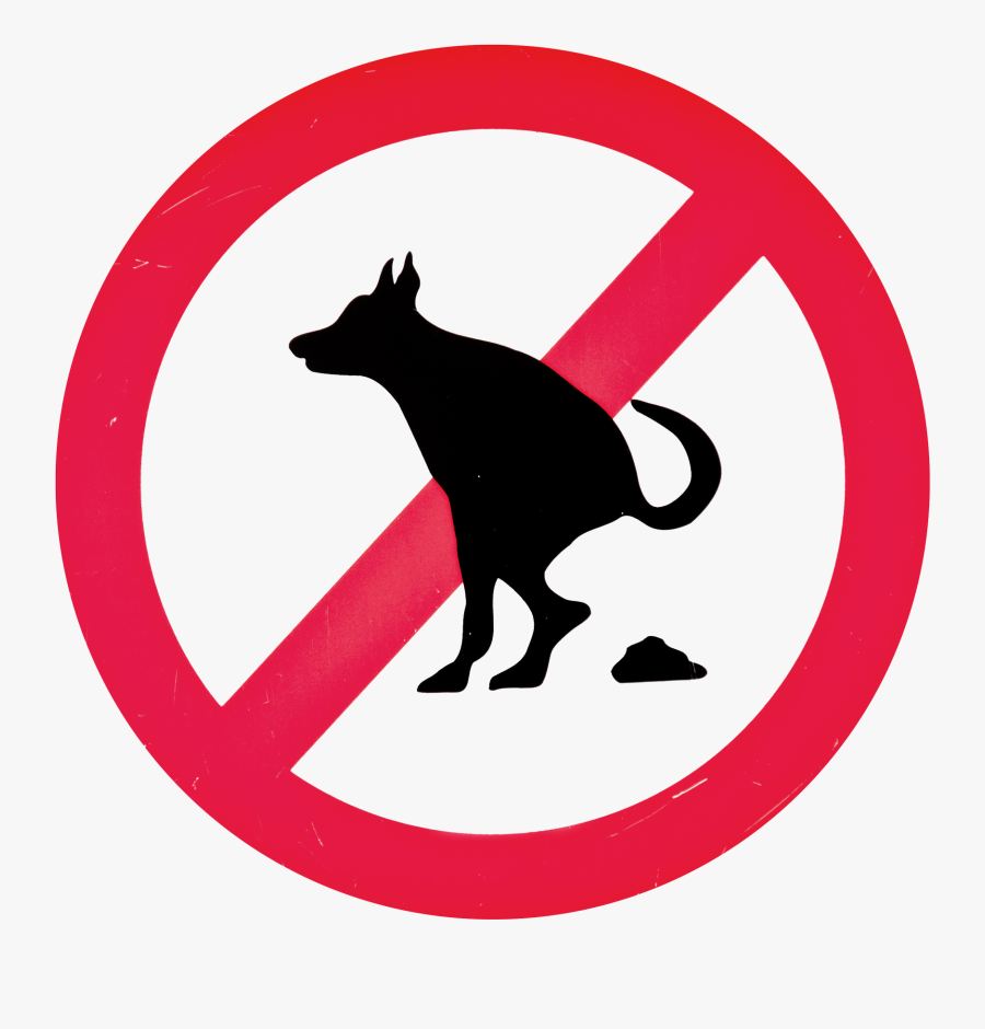 No Dog Poop Clipart Free - No Dog Poop, Transparent Clipart