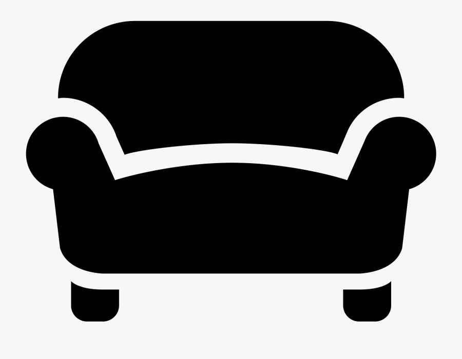 Logo Sofa Clipart , Png Download - Sofa Png Black Vector, Transparent Clipart