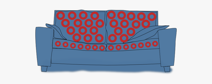 Couch Clip Art, Transparent Clipart