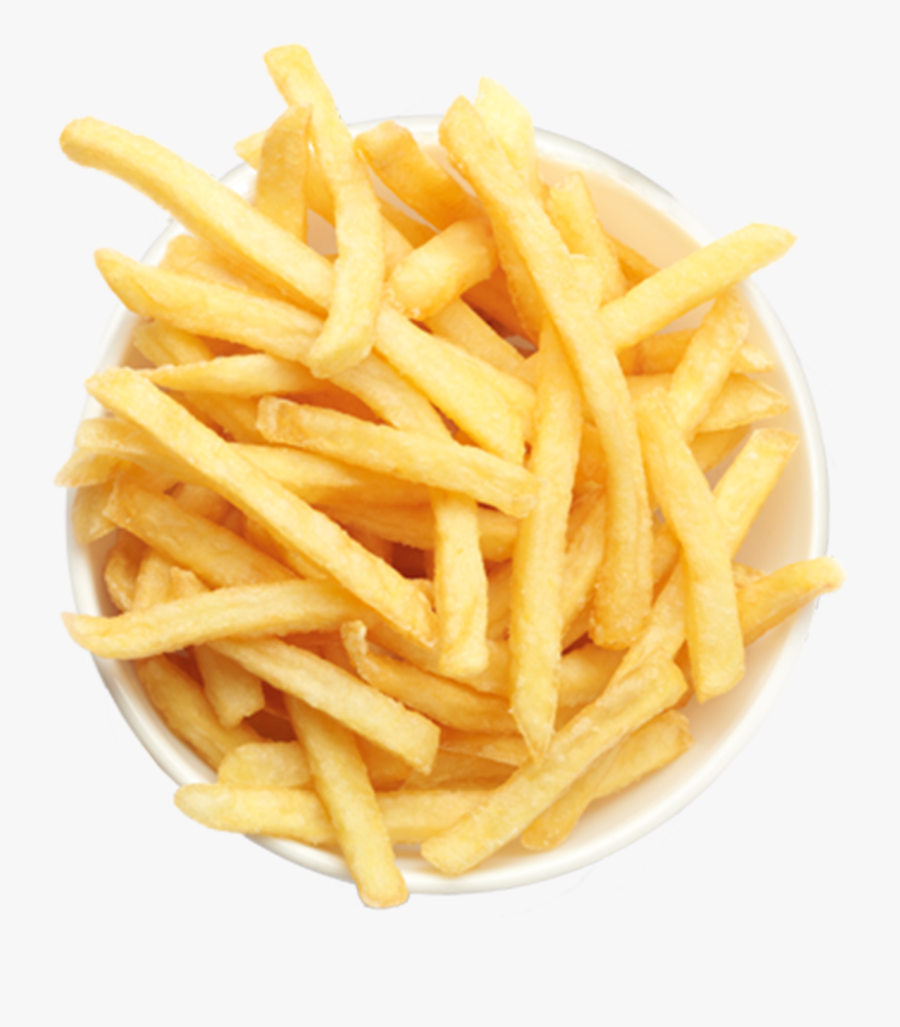 Bowl Of French Fries, Transparent Clipart
