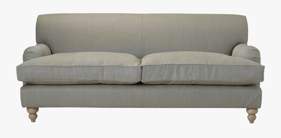 Grey Fabric Png Stickpng - Couch Transparent Background, Transparent Clipart