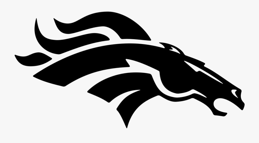 Transparent Horsehead Clipart - Logo Denver Broncos, Transparent Clipart