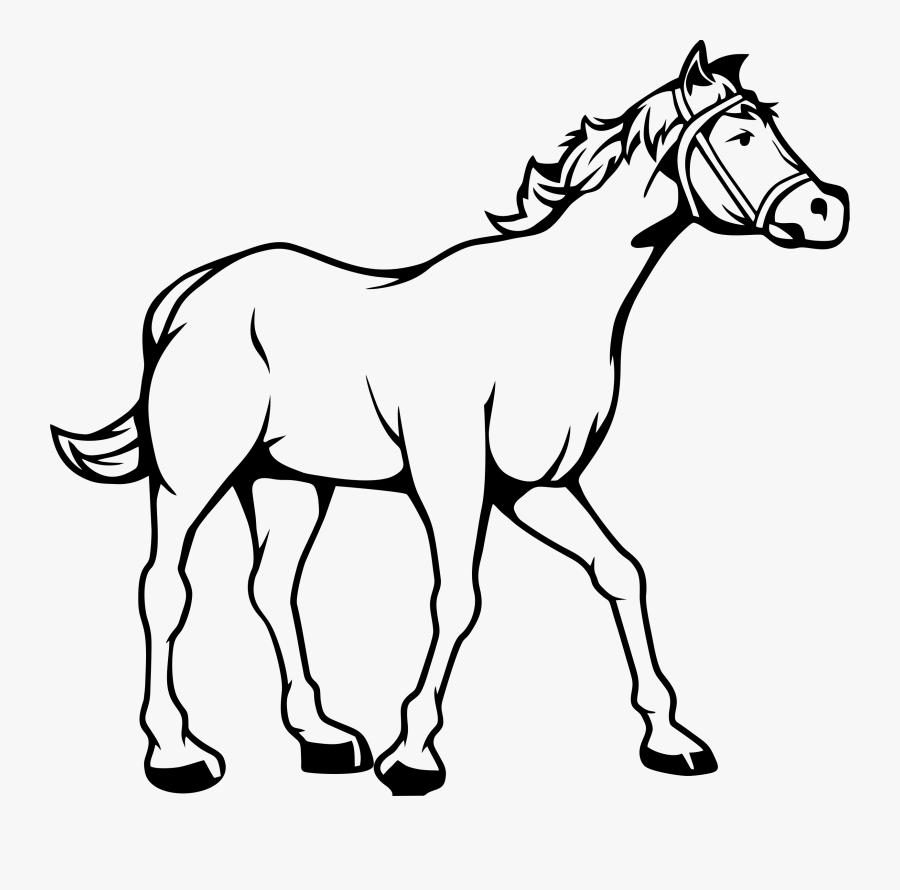 Horse Head Clip Art, Transparent Clipart