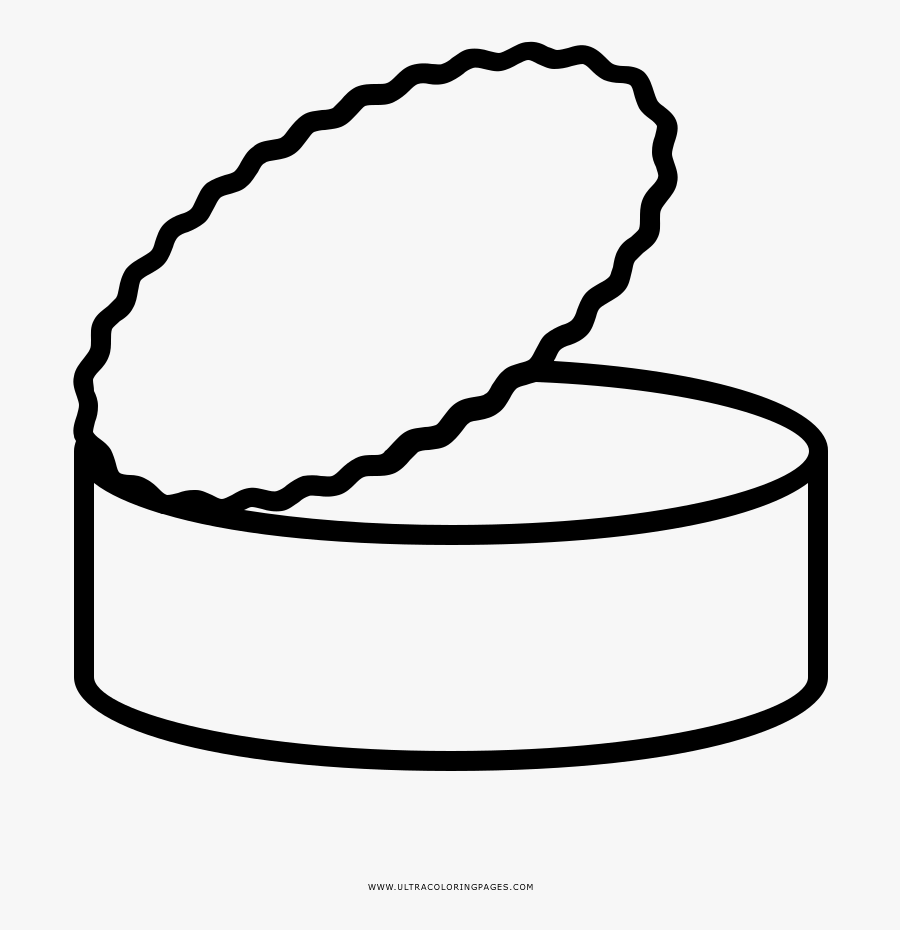 Canned Food Coloring Pages, Transparent Clipart