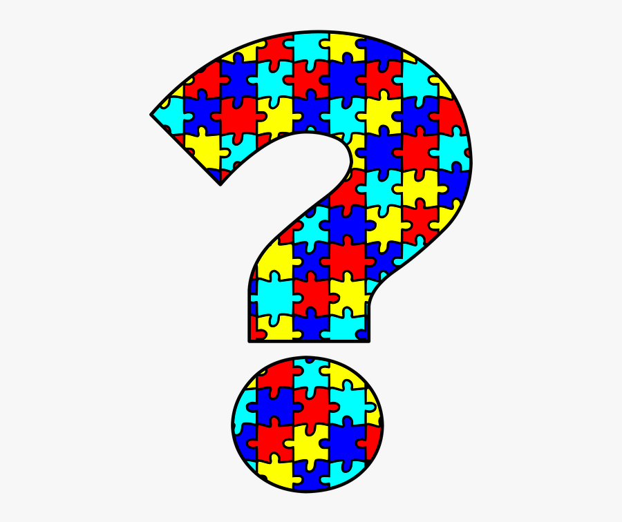 Autism Question Mark Simbolo Do Autismo Png , Free Transparent
