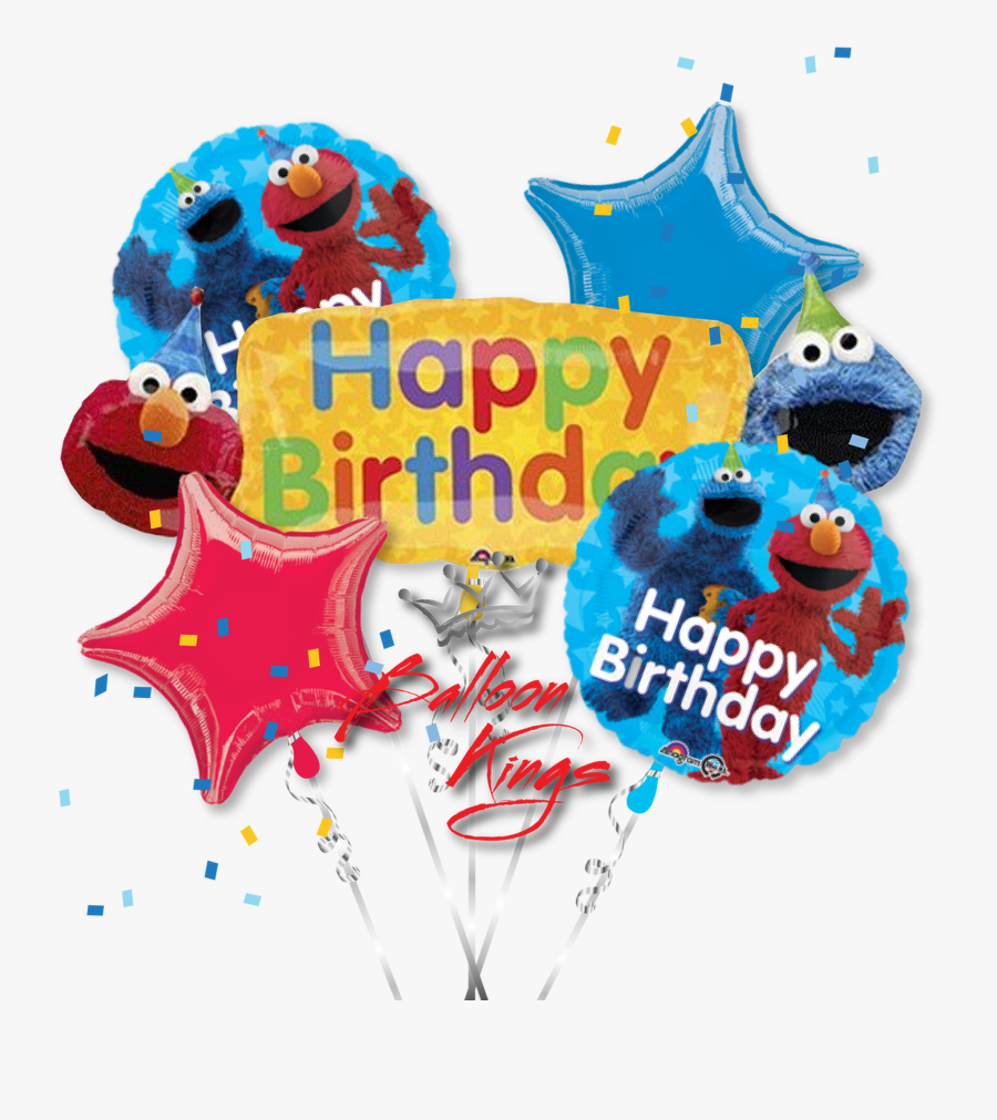 Elmo Fun Bouquet, Transparent Clipart