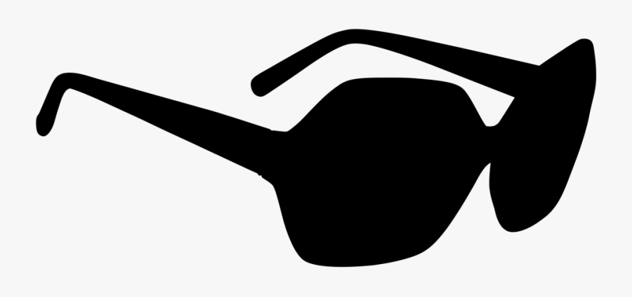 Glasses Clip Art Logo Goggles Silhouette - Sunglasses Logo Silhouette, Transparent Clipart