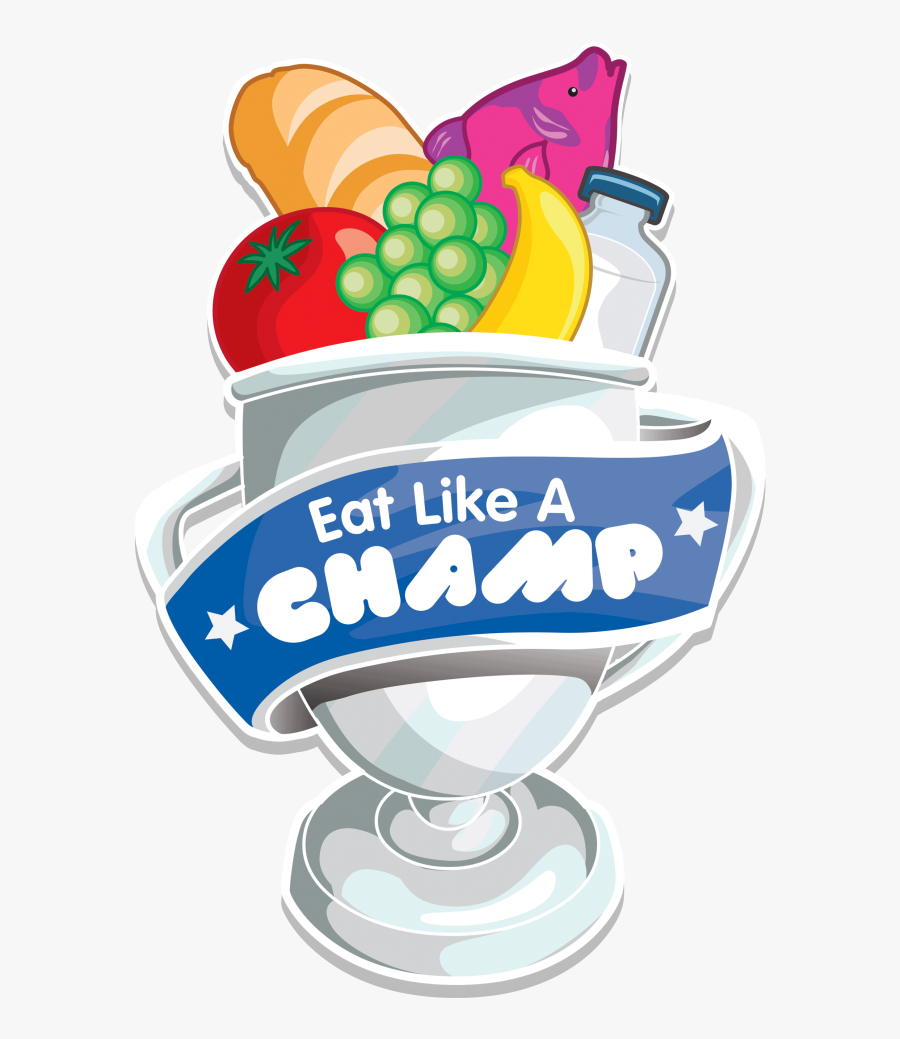 Eat Like A Champ Campaign, Transparent Clipart