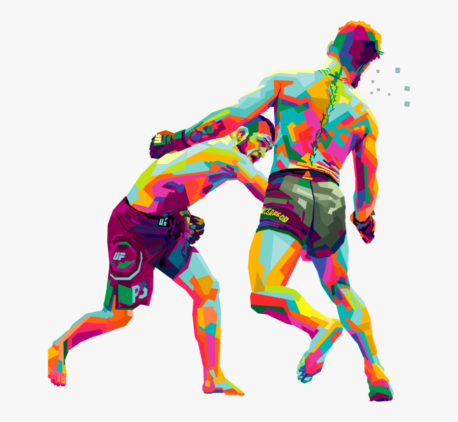 Transparent Ufc Png - Mixed Martial Arts Graphic Png, Transparent Clipart