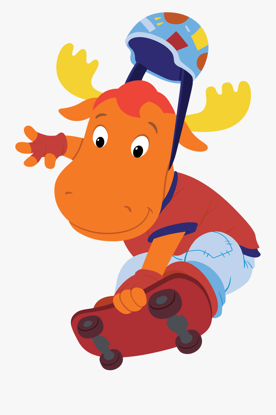 Skateboard Clipart Sport - Backyardigans Sports, Transparent Clipart