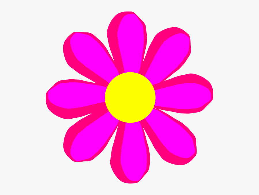 Simple Flower Clip Art, Transparent Clipart