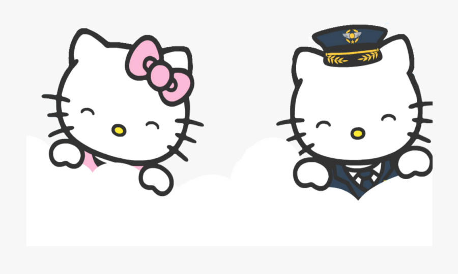 Transparent White Cloud Clipart Png - Hello Kitty And Daniel Background, Transparent Clipart